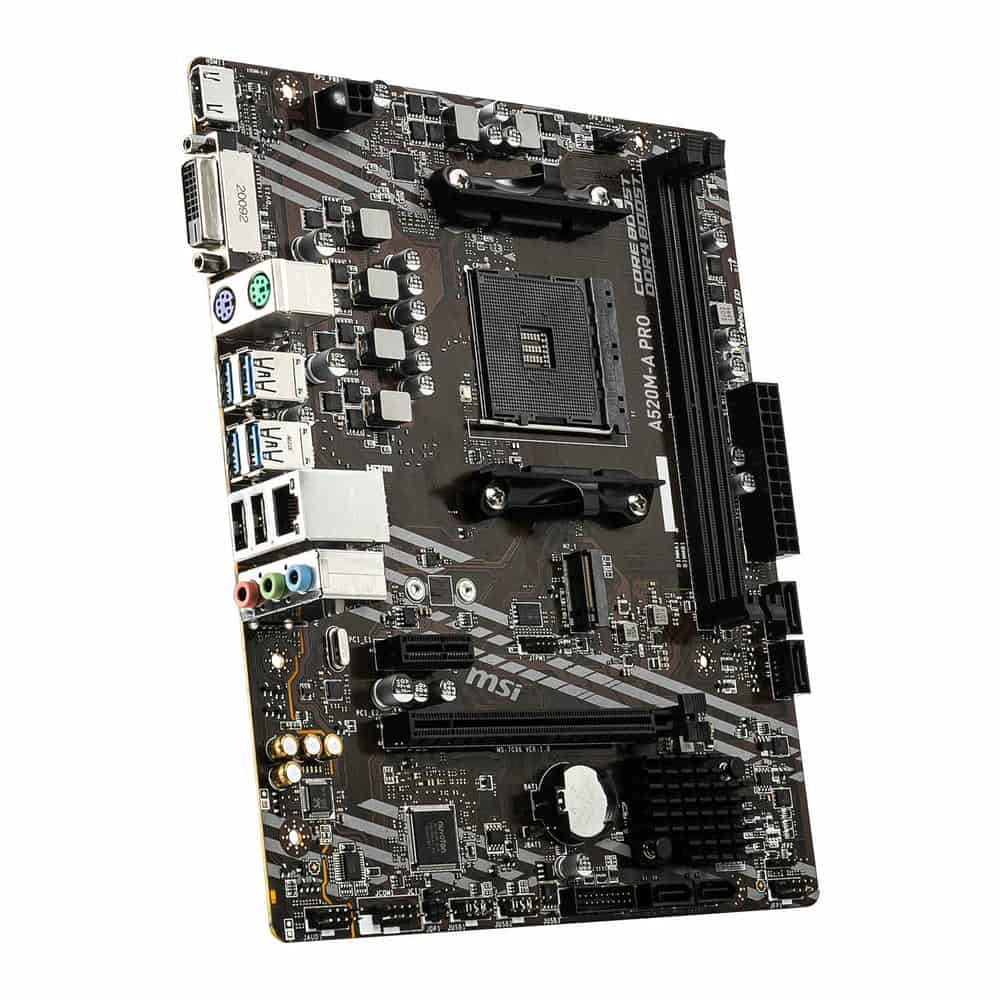 (image for) MSI AMD Ryzen A520M-A PRO AM4 MicroATX Motherboard